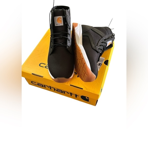 Carhartt Force 5-Inch Nano Composite Toe Lightweight Shoe Boot Sz 10W Black NIB - Picture 4 of 8